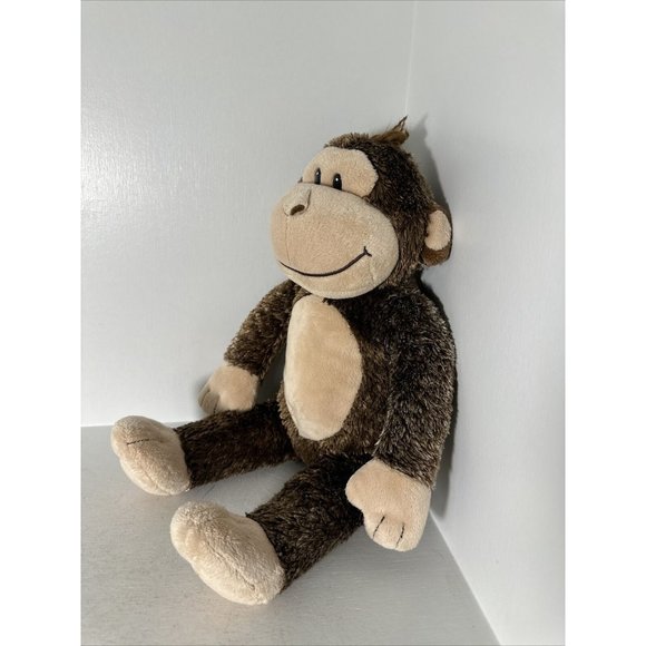 Build A Bear Smiley Brown Monkey Plush 18" Soft Toy Stuffed Animal EUC BAB - Picture 2 of 5